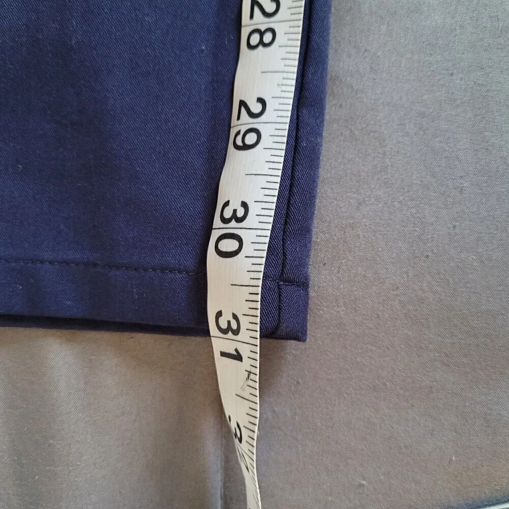 Figs Men Elastic Waist Natib Classic Pants Scrubs Size Medium Medical Nurse Blue